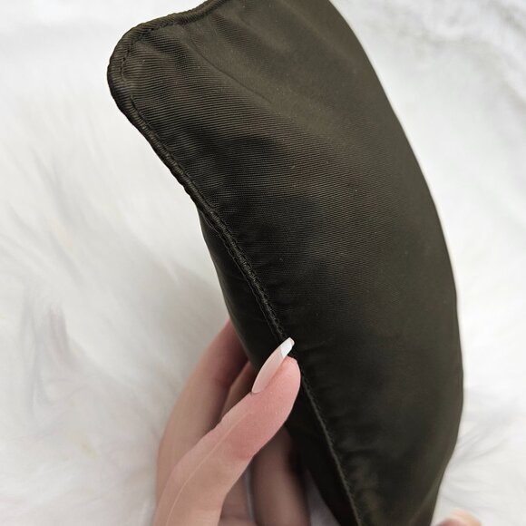 Prada Tessuto Khaki Nylon Pouch - Picture 8 of 9